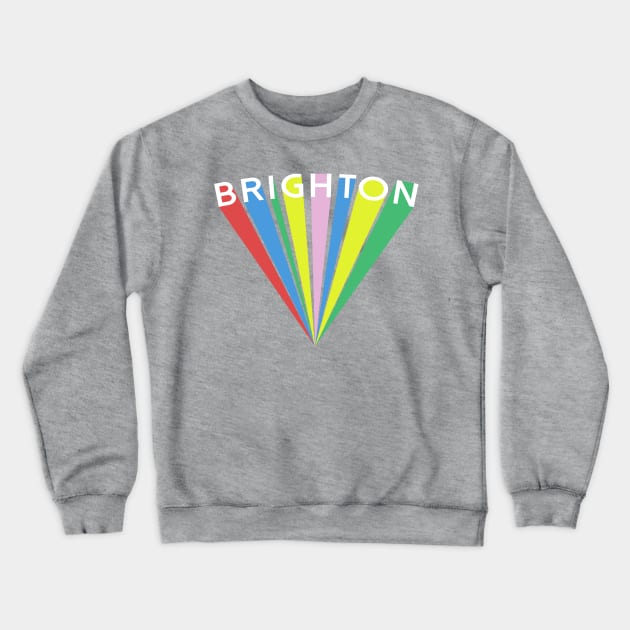 Brighton Crewneck Sweatshirt by PaletteDesigns